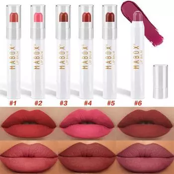 2-в-1 помада-сэндвич 2-цветный бальзам для губ Leap Warm Change водостойкий увлажняющий тонированный бальзам для губ 01#