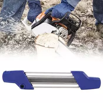 2 в 1 Профессиональный простой напильник для заточки цепей бензопил 3/8p4.0 мм для 56057504303 Инструмент для заточки точильного камня 32.2 см/12.7 дюймов