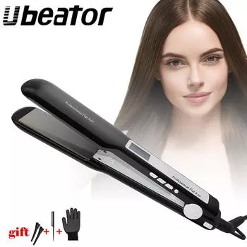 2 в 1 профессиональный выпрямитель для волос, бигуди, термостатические быстронагревающиеся плойки для завивки волос, дорожная пластина