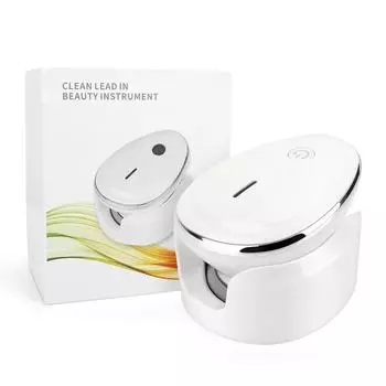 2 в 1 Щетка для очищения лица с электроприводом Звуковая вибрация Массажер с подогревом Щетки для лица Глубокая очистка Электрическое очищающее средство для лица Professional