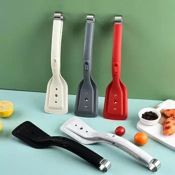 2 в 1 силиконовые щипцы для гриля из нержавеющей стали кухонный нескользящий зажим для приготовления пищи инструменты гаджеты гриль кухонные принадлежности