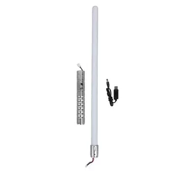 2 в 1 световой меч 15 цветов, реалистичный светодиодный светильник, телескопический выдвижной складной меч золотой