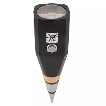 2 в 1 тестер почвы высокоточный ручной измеритель влажности и pH почвы для сада, газона, теплицы, пл.