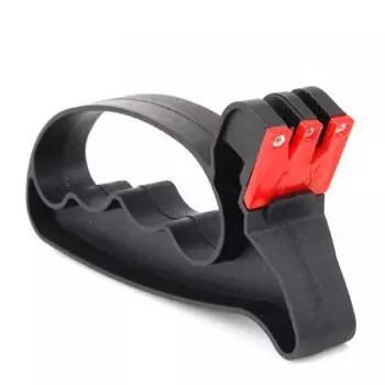 2 в 1 точилка для ножей/ножниц с защитой для рук