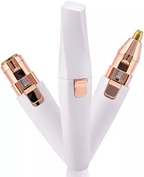 2 в 1 USB электрическая 2-дюймовая бритва для удаления нежелательных волос на лице, легко заменяемая, для влажной и сухой бритья, унисекс, женская, безболезненная, маленькая, перезаряжаемая, бритва, для женщин,