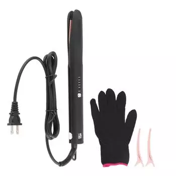 2 в 1 Выпрямитель для волос Плойка для выпрямления волос Twist Щипцы для завивки Multi Gear Регулируемая температура US PLUG