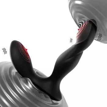 2 в 1 вибрационный массажер простаты вибратор стимулятор простаты 10-частотная вибрация / индивидуальный