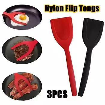 2 в 1 зажим для лопаты, силиконовая ручка, щипцы для яиц, стейк, лопаточка, щипцы, зажим для блинов, жареные токари, кухонный инструмент, кухонные аксессуары