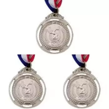 2 в медаль Серебряный приз Сувенирный подарок Победитель Награда для детей Взрослые (Серебряный)