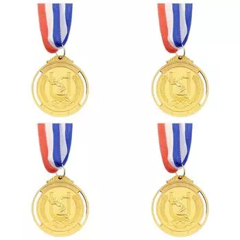 2 в медаль Золотой приз Сувенирный подарок Победитель Награда для детей Взрослые (Золото) КДЕ