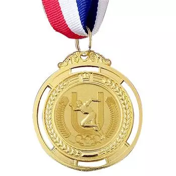 2 в медаль Золотой приз Сувенирный подарок Победитель Награда для детей Взрослые (Золото)