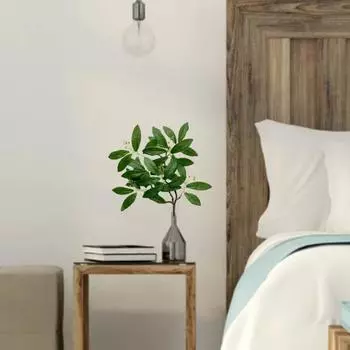 2 ветки искусственного растения, нежные, широко применяемые, легкие, шикарные цветочные композиции, стебли искусственного эвкалипта, товары для дома A