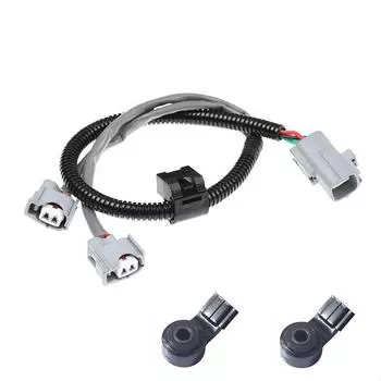 2 x ДАТЧИК ДЕТОНАЦИИ с Жгутом для TOYOTA 3.3L CAMRY HIGHLANDER SIENNA ES330