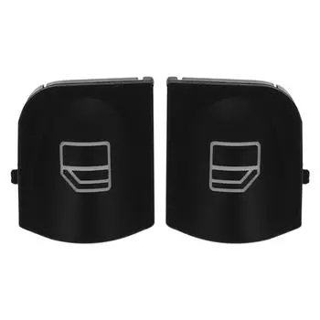 2 x Крышки консоли переключателя стеклоподъемника для Mercedes C230 C240 C280 C350 C320