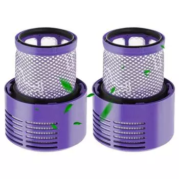 2 x Моющихся фильтра для пылесосов серии Dyson V10 SV12, Комплект сменных фильтров Dyson, Пост-фильтр