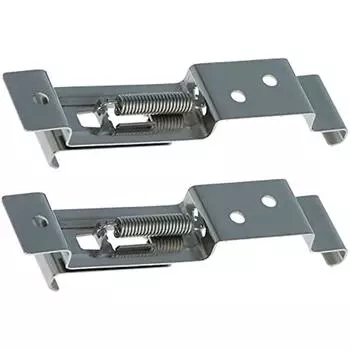 2 зажима для номерного знака автомобиля, пружинный кронштейн для грузовика, автомобильный прицеп, 2 шт. 32x10x8cm