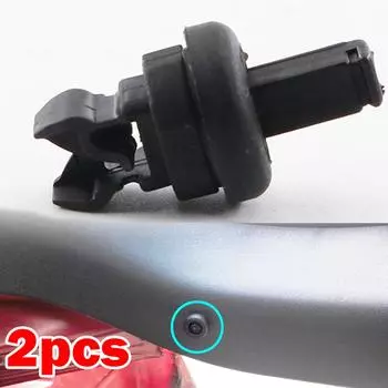 2 зажима для Renault Clio Megane Scenic Laguna Modus MK1 MK2 MK3 1 2 3, задняя полка для багажника, вешалка для веревок Brakcet 7705099001 2X