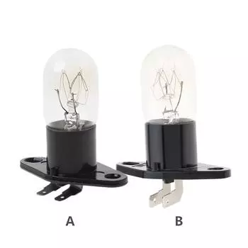 2A 250V 20W лампа для микроволновой печи холодильника лампа освещения дизайн цоколя с держателем замена универсальная подходит для Galanz / Midea Type A