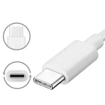 2A/3A USB C - USB Type C кабель двойной головки быстрой зарядки мобильный дропшиппинг телефонный кабель Fo V0T5 white-3A