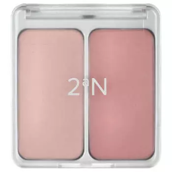 2aN Dual Cheek, 02 Love, Rosy, 9g
