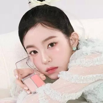 2aN Двойная щека 12 цветов (один экземпляр/ограниченный выпуск) 04 Hot Living Coral