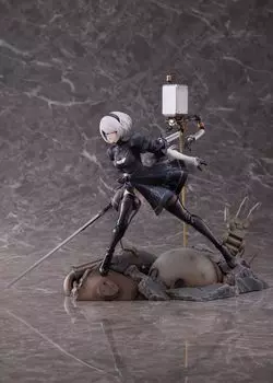 2B Завершенная фигурка Deluxe Edition NieRAutomata Ver1.1a 1/7 белый