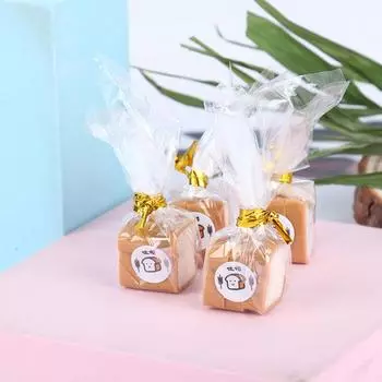 2Bag Dollhouse Mini Mini Toast Bread Ролевая кукольная еда 1/12 Декор для кукольного домика