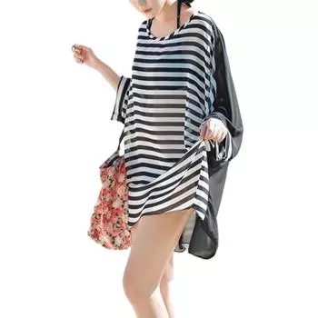 2bags Стильный и удобный купальник-халат для пляжа и бассейна и тонкая пляжная куртка с покрытием живота