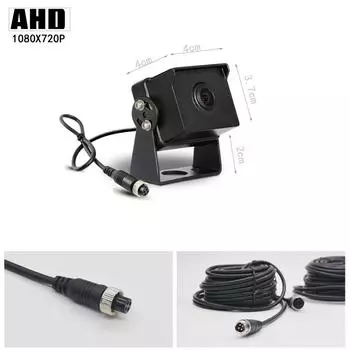 2CH 7 IPS экран автомобиль грузовик автобус AHD DVR монитор с цифровым видеорегистратором для AHD передняя задняя камера заднего вида 1024X600