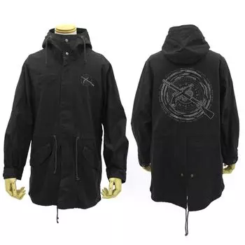 2D Cospa Date A Live IV Куруми Токисаки Тей Куртка ЧЕРНАЯ M размер «Кочики» Zafkiel «М-51» чёрный