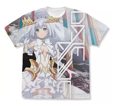 2D Cospa Date A Live IV Tobiichi Origami Full Graphic WHITE S size Cotton T-shirt