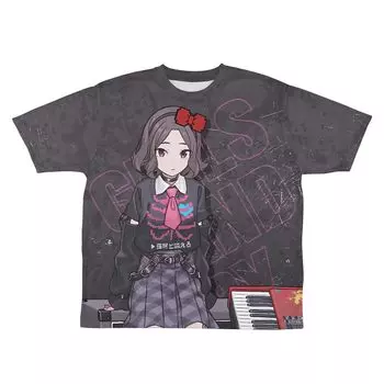 2D Cospa Girls Band Cry Оригинальная иллюстрация Эбицука Сатоши Полная графическая фотография Размер L [Официальная] Двусторонняя футболка Ver.