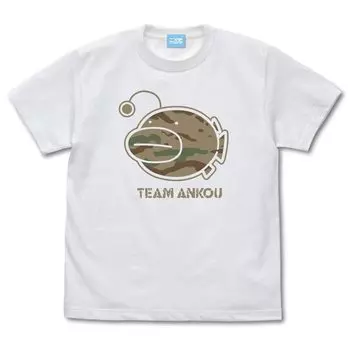 2D Cospa Girls Panzer Final Chapter Anko Team WHITE L [Official] & T-shirt белый