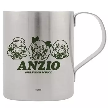 2D Cospa Girls Panzer Final Chapter Anzio High School двухслойная кружка из нержавеющей стали [официальная] и