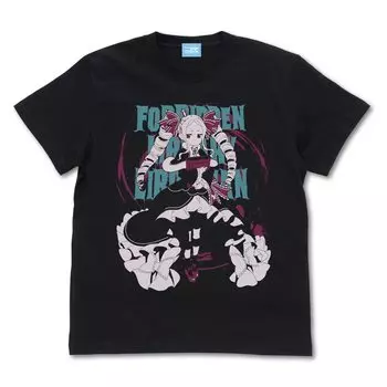 2D Cospa Re:ZERO -Starting Life in Another World- Beatrice T-shirt BLACK L size Cotton