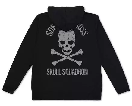 2D Cospa The Super Dimension Fortress Macross Roy Focker Thin Dry Parka ЧЕРНАЯ Размер L Изготовлена из полиэстера