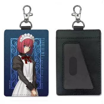 2D Cospa Tsukihime кусок синего стекла Нефритовый футляр для пропуска Баклажан [Официальный] - Луна- (с Can)