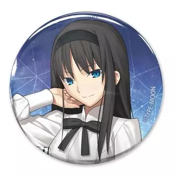 2D Cospa Tsukihime piece of blue glass Tono Akiba 65mm tin badge [Official] -A moon-