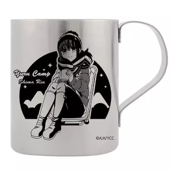 2D Cospa Winter Camp Shima Rin двухслойная кружка из нержавеющей стали «Yuru Camp»