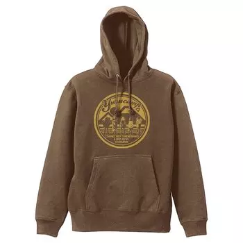 2D Cospa Yuru Пуловер Парка ТЕМНО-КОРИЧНЕВЫЙ размер S Yuru Camp Camp темно-коричневого