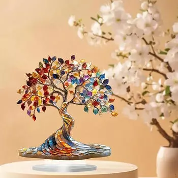 2D Дерево Акриловая Табличка Знак, Настольный Центральная Часть Ремесла с Подставкой Для Гостиной, В Помещении, На Открытом Воздухе,