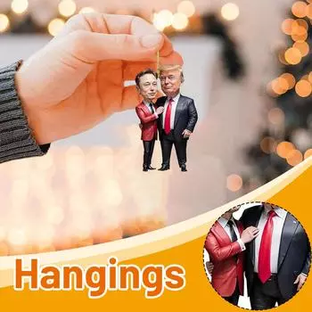 2D ловушка рождественское подвесное украшение многоцелевое экологически чистое праздничное украшение One Size