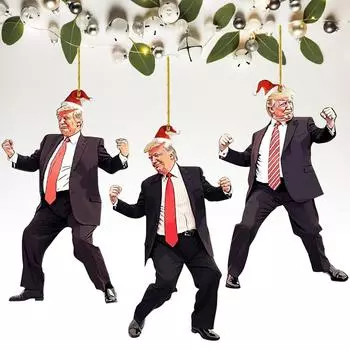 2D ловушка рождественское подвесное украшение многоцелевое экологически чистое праздничное украшение One Size