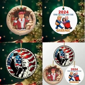 2D ловушка рождественское подвесное украшение многоцелевое экологически чистое праздничное украшение One Size