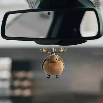 2D Милые модные акриловые плоские подвесные украшения в виде кошки One Size чёрный