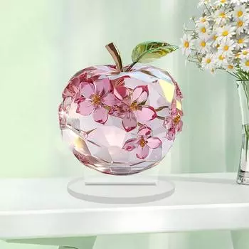 2D настольное украшение изысканные миниатюры статуэтка скульптура поделки фруктовая статуэтка украшение вечеринка розовый