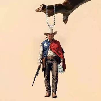 2D новый акриловый плоский автомобильный интерьер зеркало заднего вида подвеска украшение для дома 1 шт красный