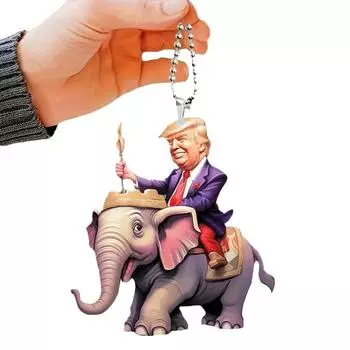 2D новый акриловый плоский автомобильный интерьер зеркало заднего вида подвеска украшение для дома 1 шт One Size красный