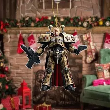 2D новый акриловый плоский автомобильный интерьер зеркало заднего вида подвеска украшение для дома 1 шт