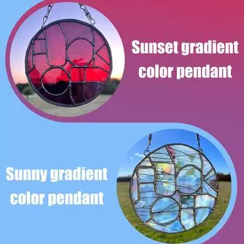 2d Plane Интересный Акриловый Подвесной Самолет Ловцов Солнца, Домашний Сад Двор Подвесные Украшения Украшения One Size